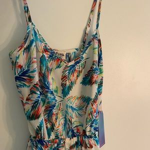 Show Me Your Mumu Peacock Romper